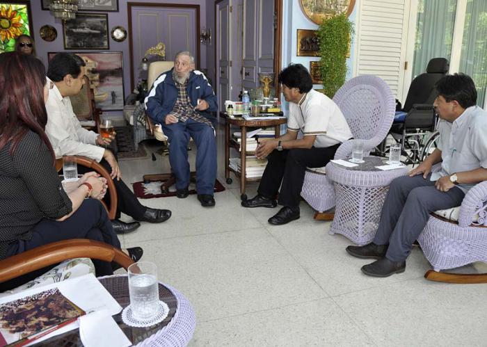 encuentro fidel-evo-maduro