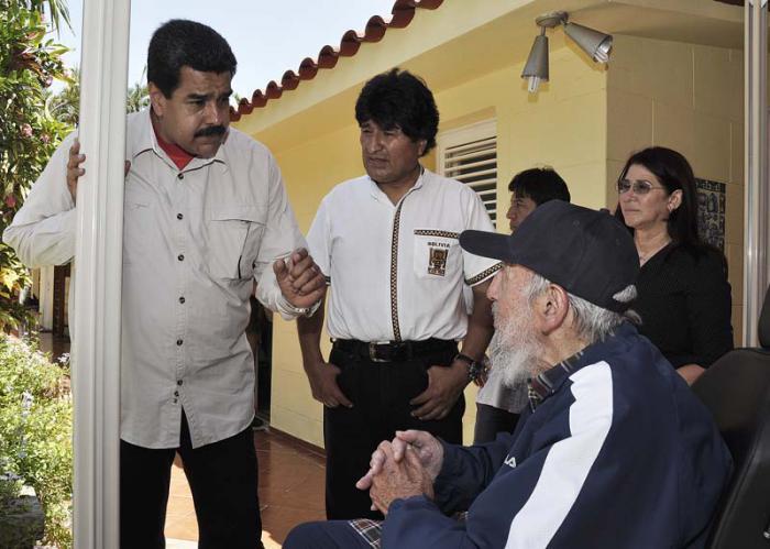 encuentro fidel-evo-maduro