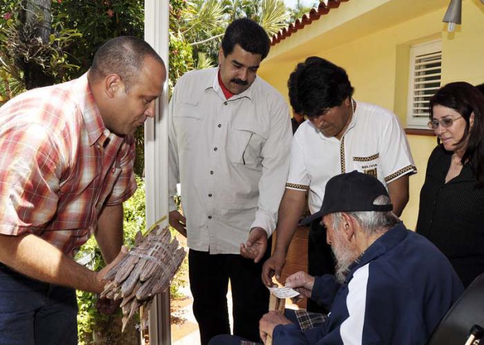encuentro fidel-evo-maduro