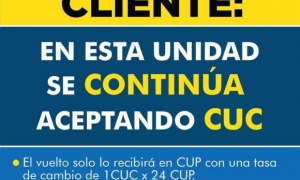 Geschäfte in Kuba, die konvertierbare Pesos (CUC) akzeptieren, nehmen zu .