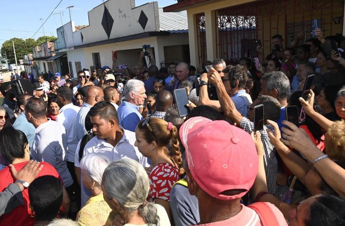 Díaz-Canel und Morales Ojeda